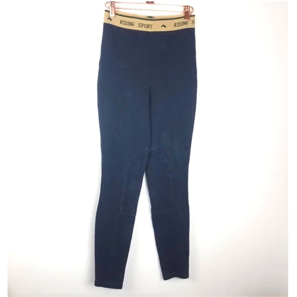 Riding Sport | Navy Blue Riding Pants Horseback Horse Riding